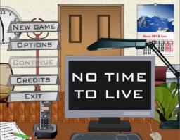 No Time To Live Title Screen